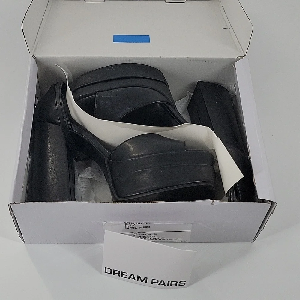 Black Platform Heels New In Box